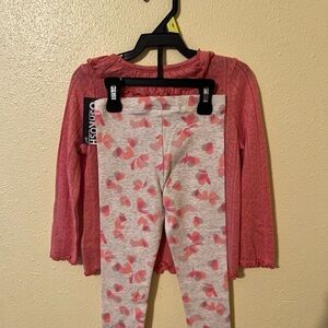 OshKosh B'gosh Pink and Gray Kids Matching Set